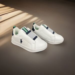 Polo Ralph Lauren Boys Heritage Court Li Slip -on(Toddler)Sneaker